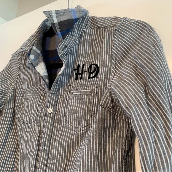 Harley-Davidson | Reversible Button Up Plaid Shirt - Picture 13 of 16